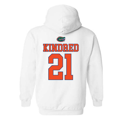 Florida - NCAA Women's Basketball : Eriny Kindred - Hooded Sweatshirt Sports Shersey