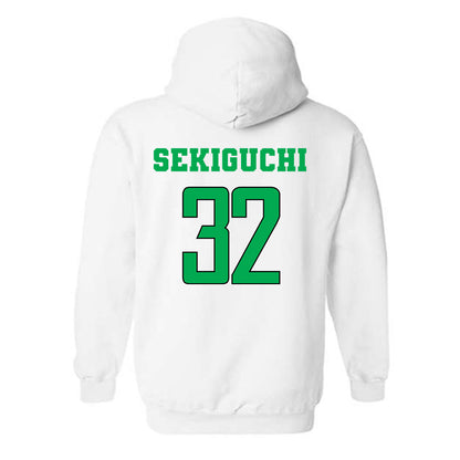 Marshall - NCAA Men's Soccer : Masaya Sekiguchi - Hooded Sweatshirt Sports Shersey