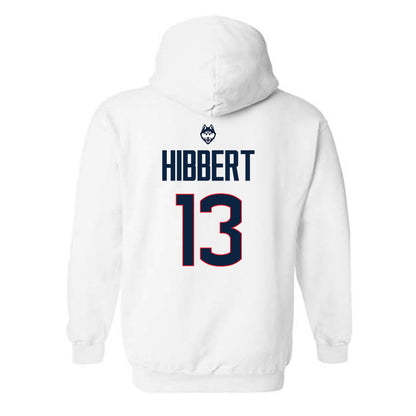 UConn - NCAA Men's Soccer : Jayden Hibbert - Hooded Sweatshirt Sports Shersey