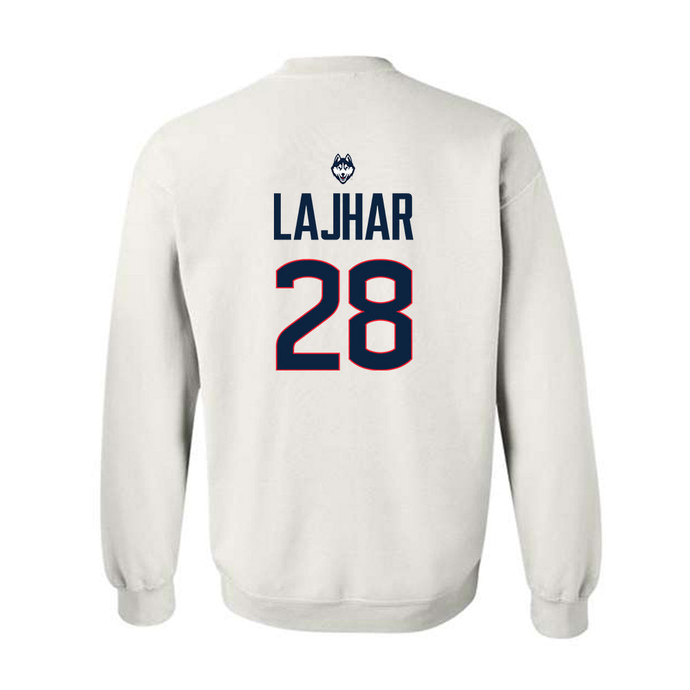 UConn - NCAA Men's Soccer : Ayoub Lajhar - Crewneck Sweatshirt Sports Shersey