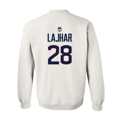 UConn - NCAA Men's Soccer : Ayoub Lajhar - Crewneck Sweatshirt Sports Shersey