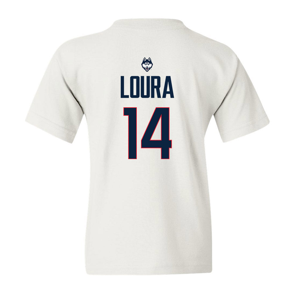 UConn - NCAA Men's Soccer : Jack Loura - Youth T-Shirt Sports Shersey