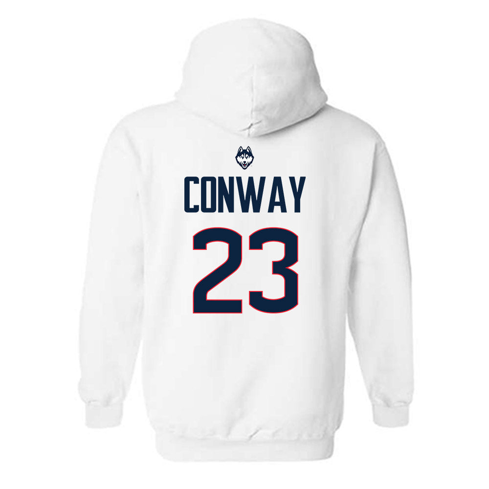 UConn - NCAA Men's Soccer : Eli Conway Hooded Sweatshirt