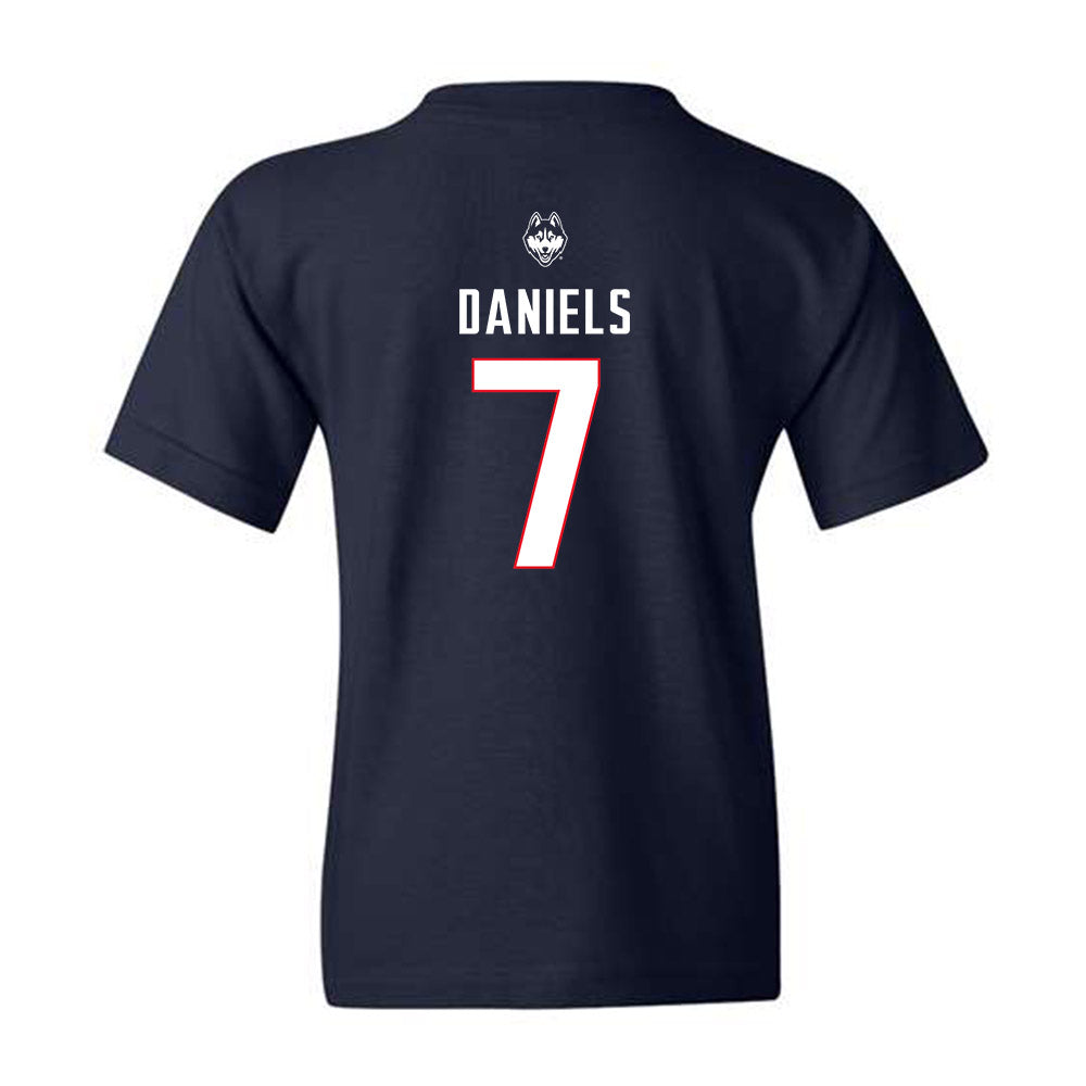 UConn - NCAA Baseball : Ryan Daniels - Youth T-Shirt Sports Shersey