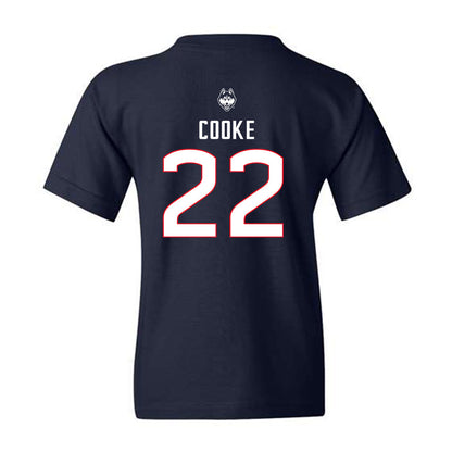 UConn - NCAA Baseball : Ian Cooke - Youth T-Shirt Sports Shersey