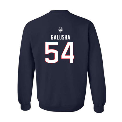 UConn - NCAA Baseball : Thomas Galusha - Crewneck Sweatshirt Sports Shersey