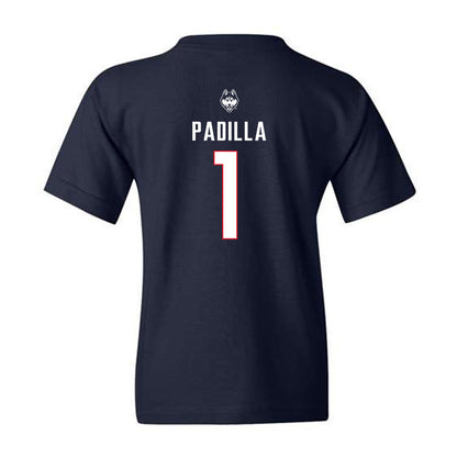 UConn - NCAA Baseball : Bryan Padilla - Youth T-Shirt Sports Shersey