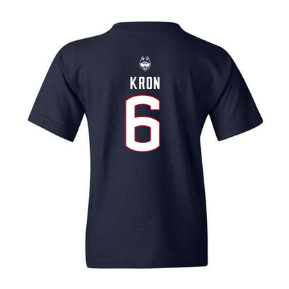 UConn - NCAA Baseball : Drew Kron - Youth T-Shirt Sports Shersey