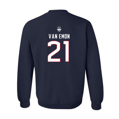 UConn - NCAA Baseball : Gabe Van Emon - Crewneck Sweatshirt Sports Shersey