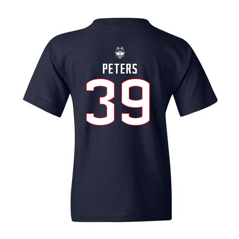 UConn - NCAA Baseball : Kyle Peters - Youth T-Shirt Sports Shersey