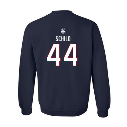 UConn - NCAA Baseball : Ben Schild - Crewneck Sweatshirt Sports Shersey