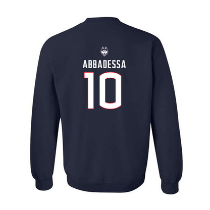 UConn - NCAA Baseball : Jude Abbadessa - Crewneck Sweatshirt Sports Shersey