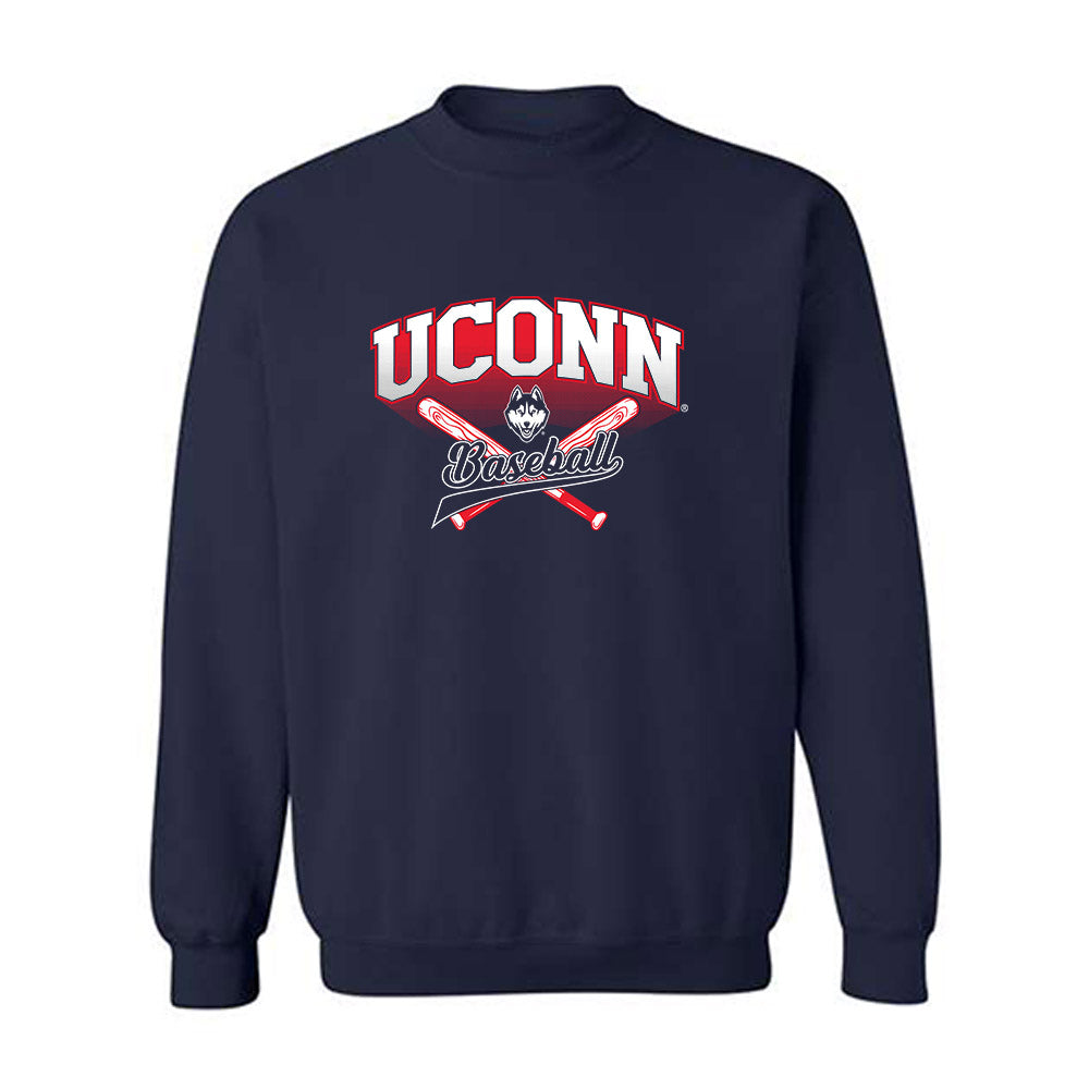 UConn - NCAA Baseball : Alex Mach - Crewneck Sweatshirt Sports Shersey