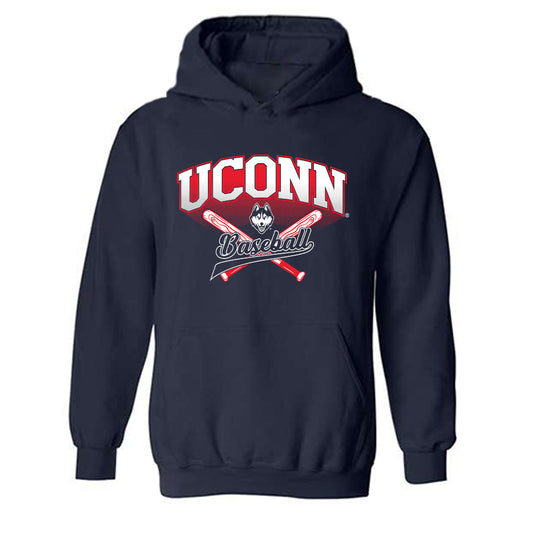 UConn - NCAA Baseball : Sean Finn - Hooded Sweatshirt Sports Shersey
