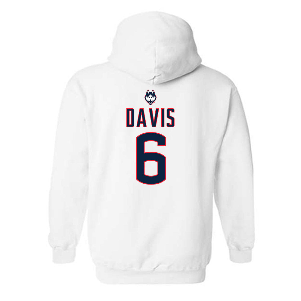 UConn - NCAA Women's Lacrosse : Rayea Davis Hooded Sweatshirt