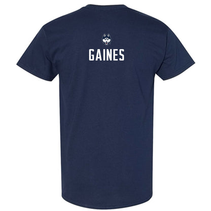 UConn - NCAA Men's Track & Field (Outdoor) : Carl Gaines T-Shirt