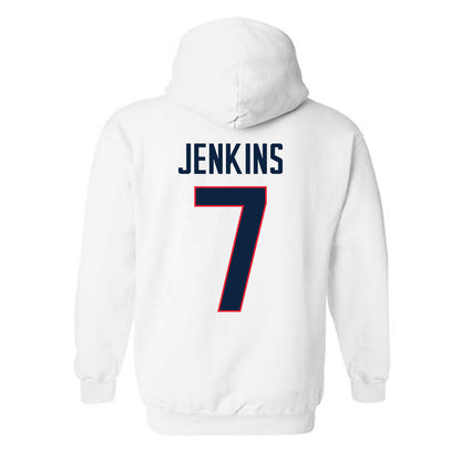 UConn - NCAA Softball : Hope Jenkins - Hooded Sweatshirt Sports Shersey