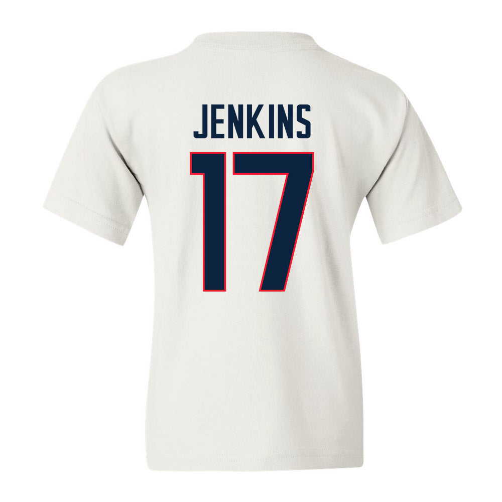 UConn - NCAA Softball : Grace Jenkins - Youth T-Shirt Sports Shersey