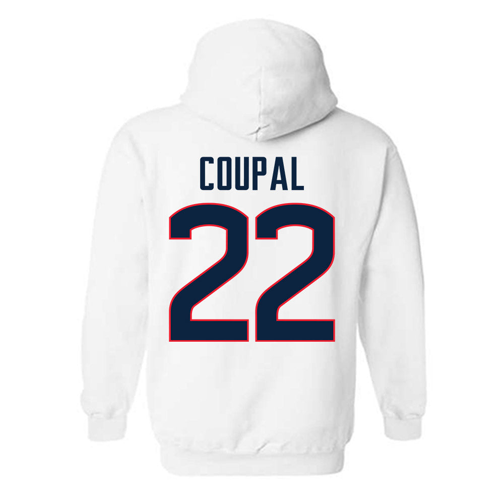 UConn - NCAA Softball : Haley Coupal - Hooded Sweatshirt Sports Shersey