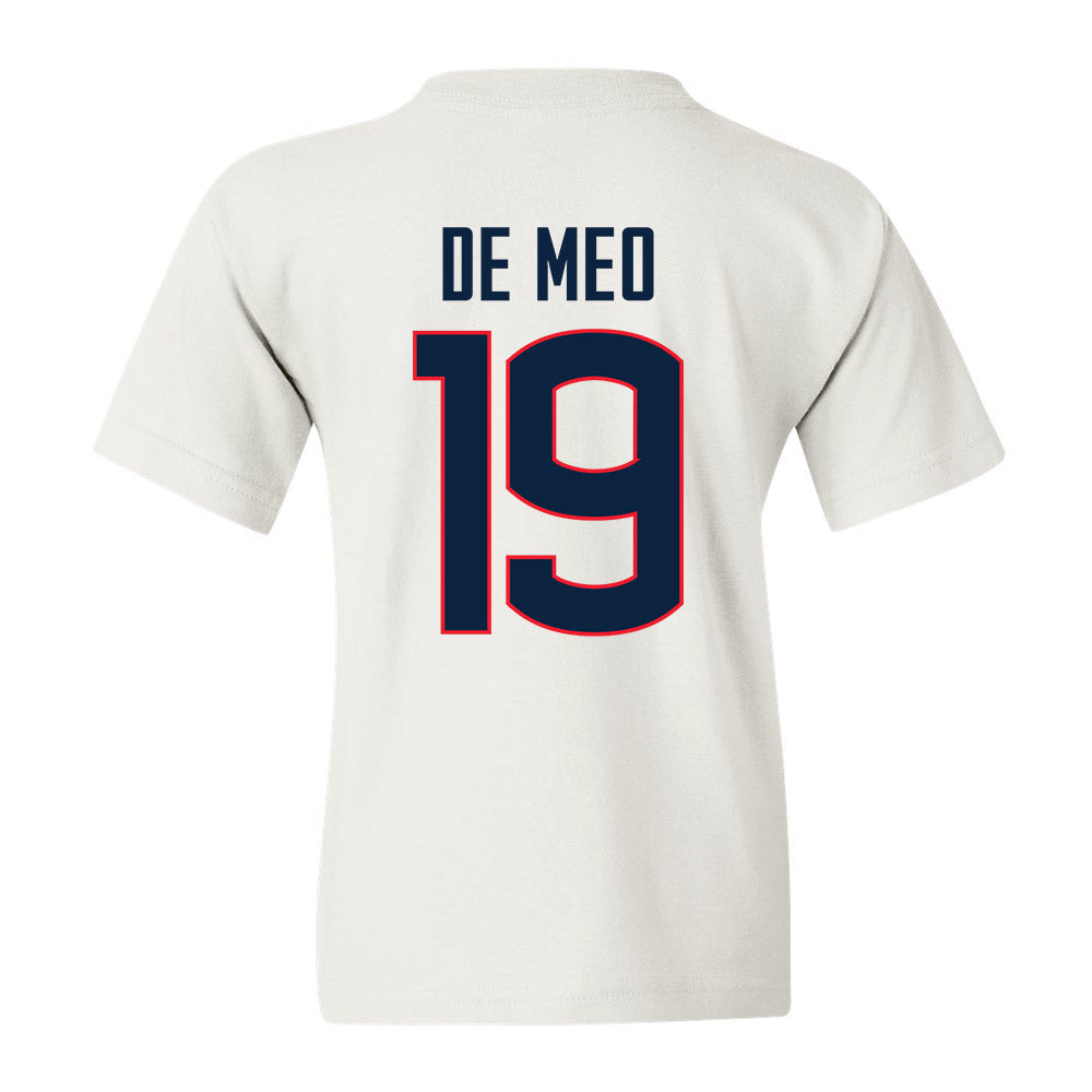 UConn - NCAA Softball : Caylee De Meo - Youth T-Shirt Sports Shersey