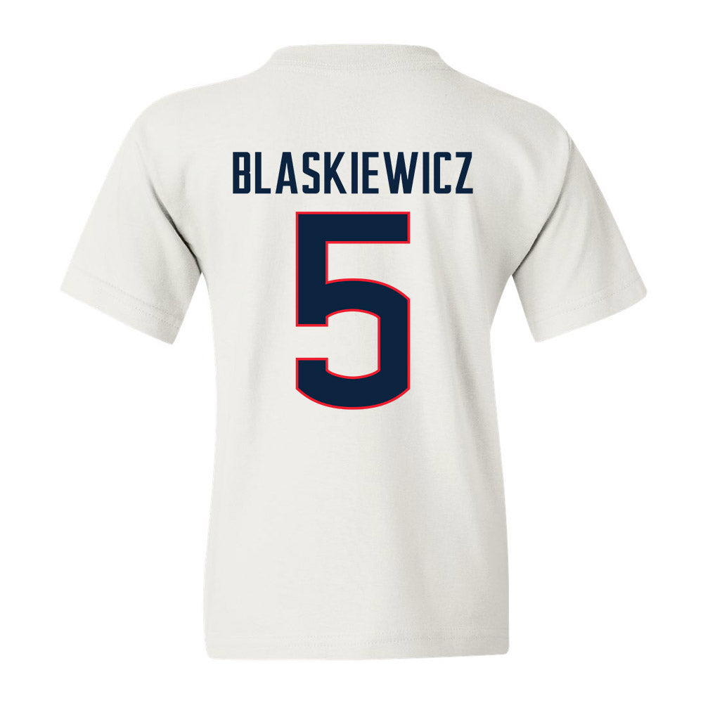 UConn - NCAA Softball : Sarah Blaskiewicz - Youth T-Shirt Sports Shersey