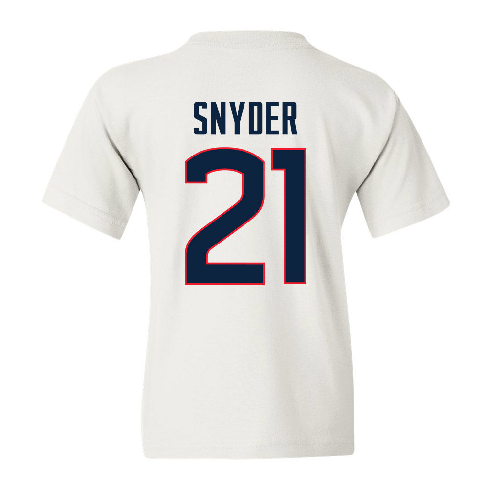 UConn - NCAA Softball : Rayah Snyder - Youth T-Shirt Sports Shersey