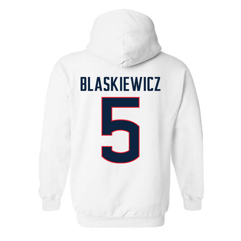 UConn - NCAA Softball : Sarah Blaskiewicz - Hooded Sweatshirt Sports Shersey