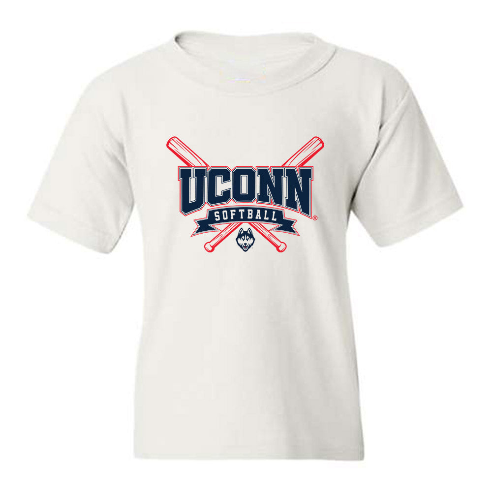 UConn - NCAA Softball : Alexis Hastings - Youth T-Shirt Sports Shersey