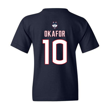 UConn - NCAA Women's Soccer : Chioma Okafor - Youth T-Shirt Sports Shersey