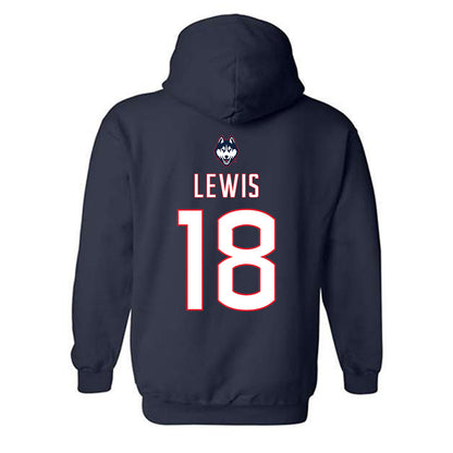 UConn - NCAA Women's Soccer : Laci Lewis Hooded Sweatshirt