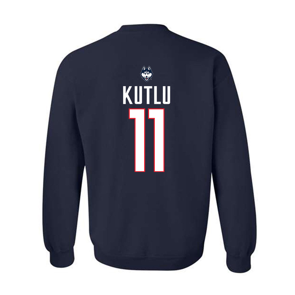 UConn - NCAA Women's Volleyball : Doga Kutlu - Crewneck Sweatshirt Sports Shersey