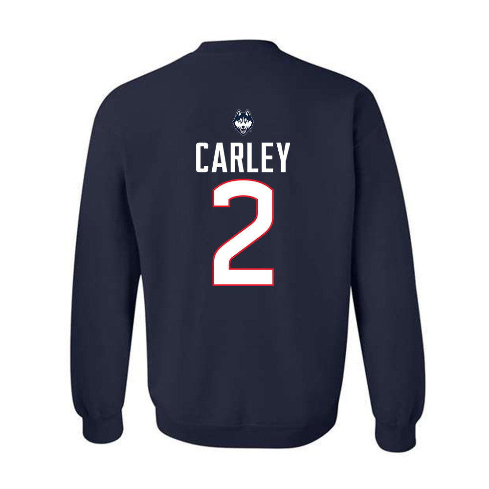 UConn - NCAA Women's Volleyball : Maggie Carley - Crewneck Sweatshirt Sports Shersey