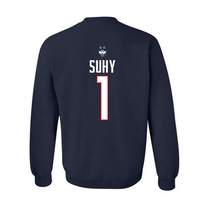 UConn - NCAA Women's Volleyball : Isabella Suhy - Crewneck Sweatshirt Sports Shersey