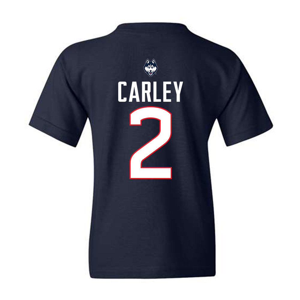 UConn - NCAA Women's Volleyball : Maggie Carley - Youth T-Shirt Sports Shersey