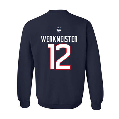 UConn - NCAA Women's Volleyball : Emma Werkmeister - Crewneck Sweatshirt Sports Shersey