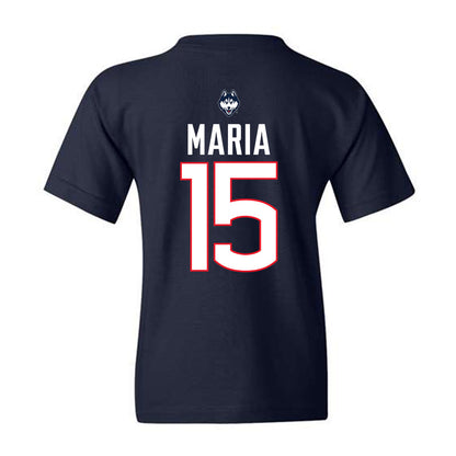 UConn - NCAA Women's Volleyball : Grace Maria - Youth T-Shirt Sports Shersey