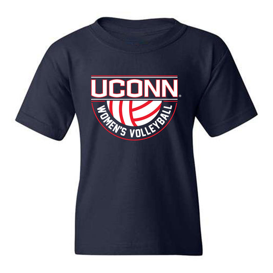 UConn - NCAA Women's Volleyball : Cera Powell - Youth T-Shirt Sports Shersey