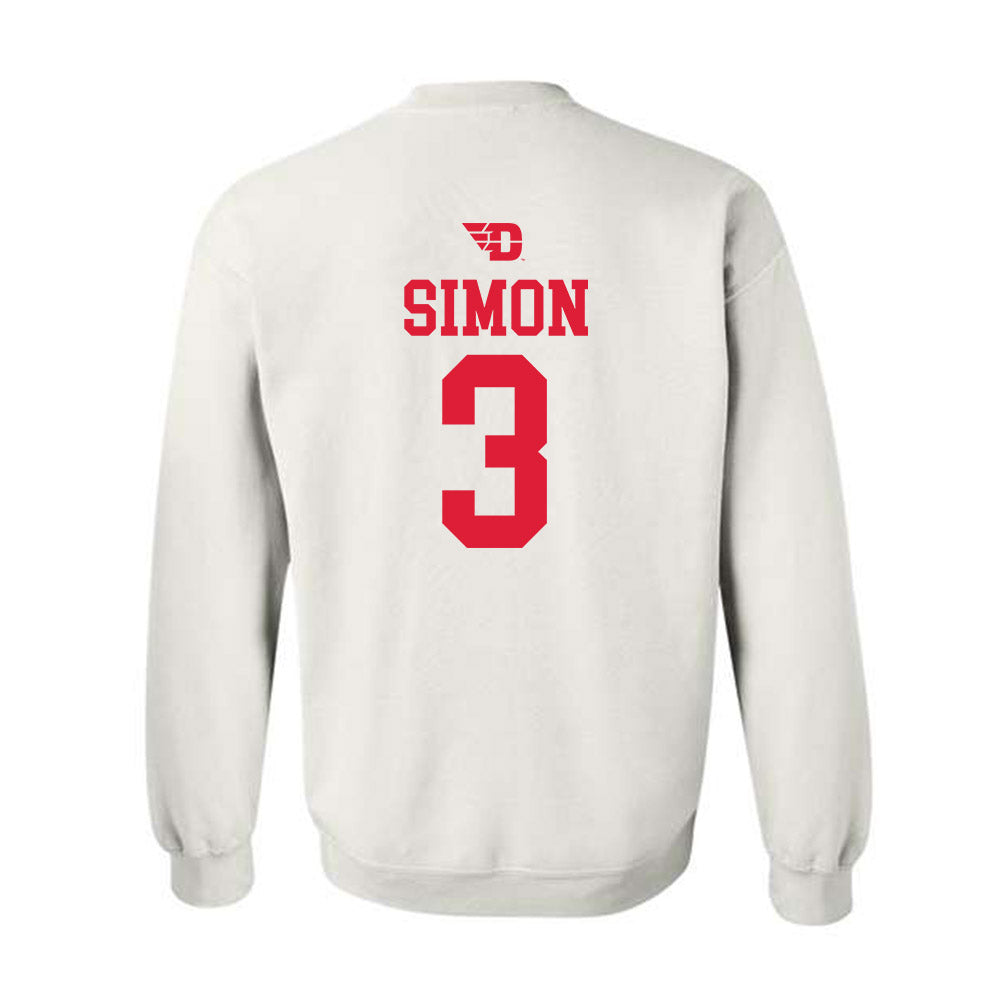 Dayton - NCAA Men's Basketball : Jaiun Simon - Crewneck Sweatshirt Sports Shersey