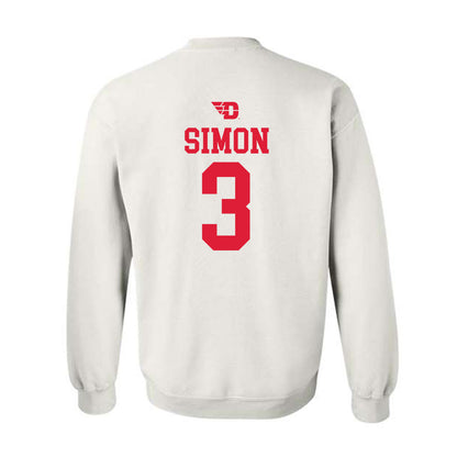 Dayton - NCAA Men's Basketball : Jaiun Simon - Crewneck Sweatshirt Sports Shersey
