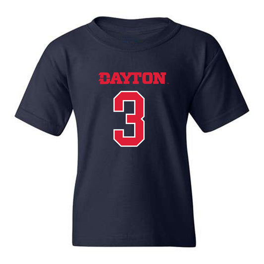 Dayton - NCAA Men's Basketball : Jaiun Simon - Youth T-Shirt Generic Shersey