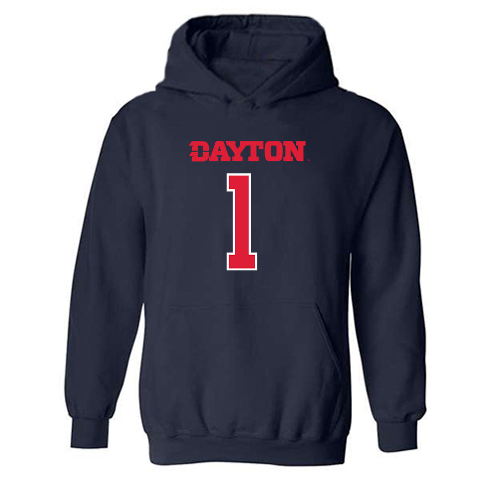 Dayton - NCAA Women's Basketball : Nayo Lear - Hooded Sweatshirt Generic Shersey