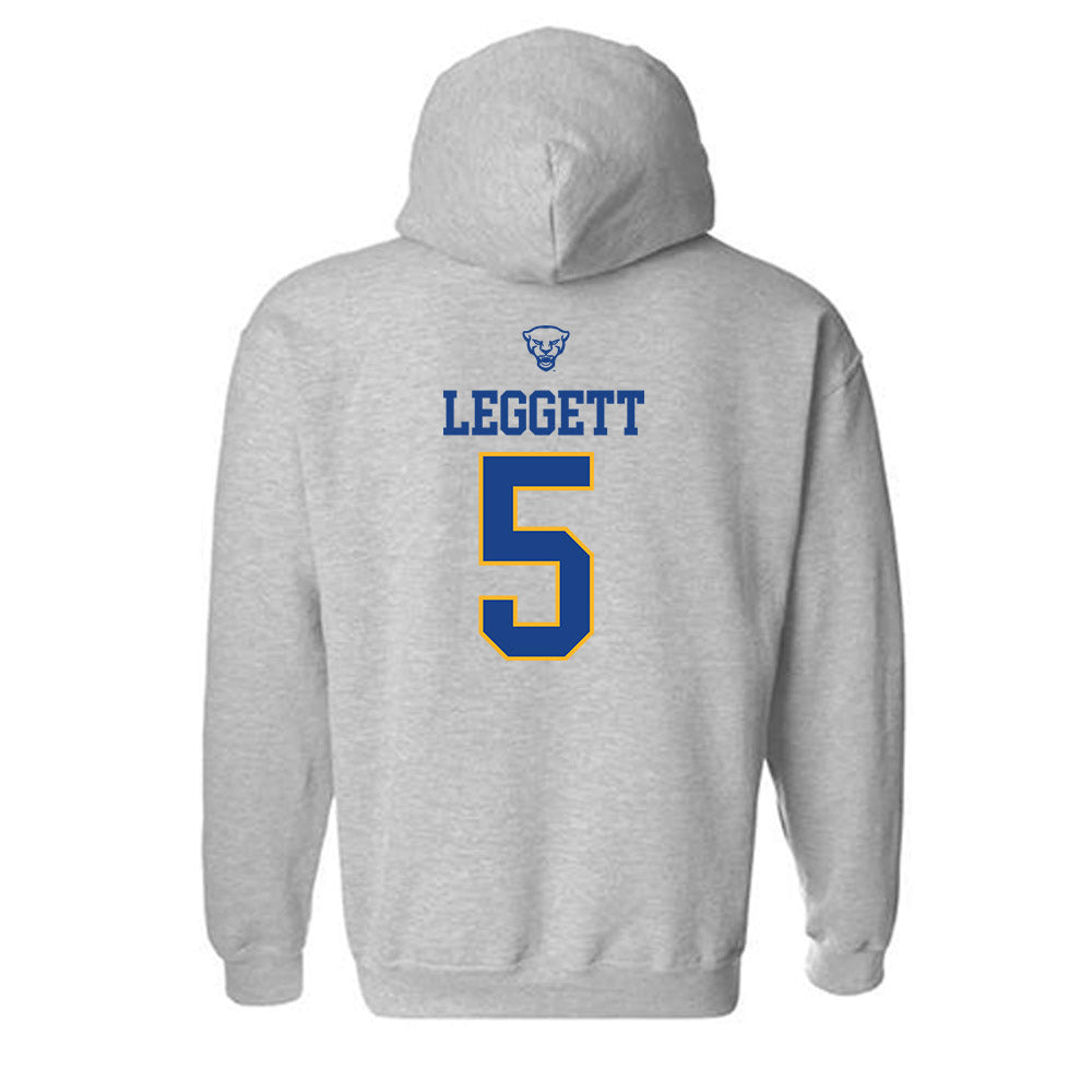 Pittsburgh - NCAA Men's Basketball : Ishmael Leggett - Hooded Sweatshirt Classic Shersey