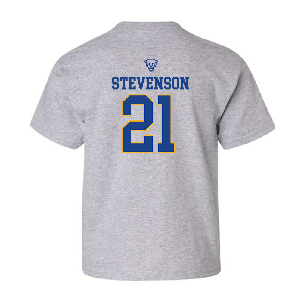 Pittsburgh - NCAA Men's Basketball : Vason Stevenson - Youth T-Shirt Classic Shersey