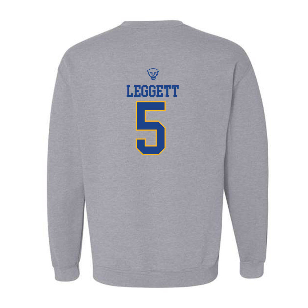 Pittsburgh - NCAA Men's Basketball : Ishmael Leggett - Crewneck Sweatshirt Classic Shersey