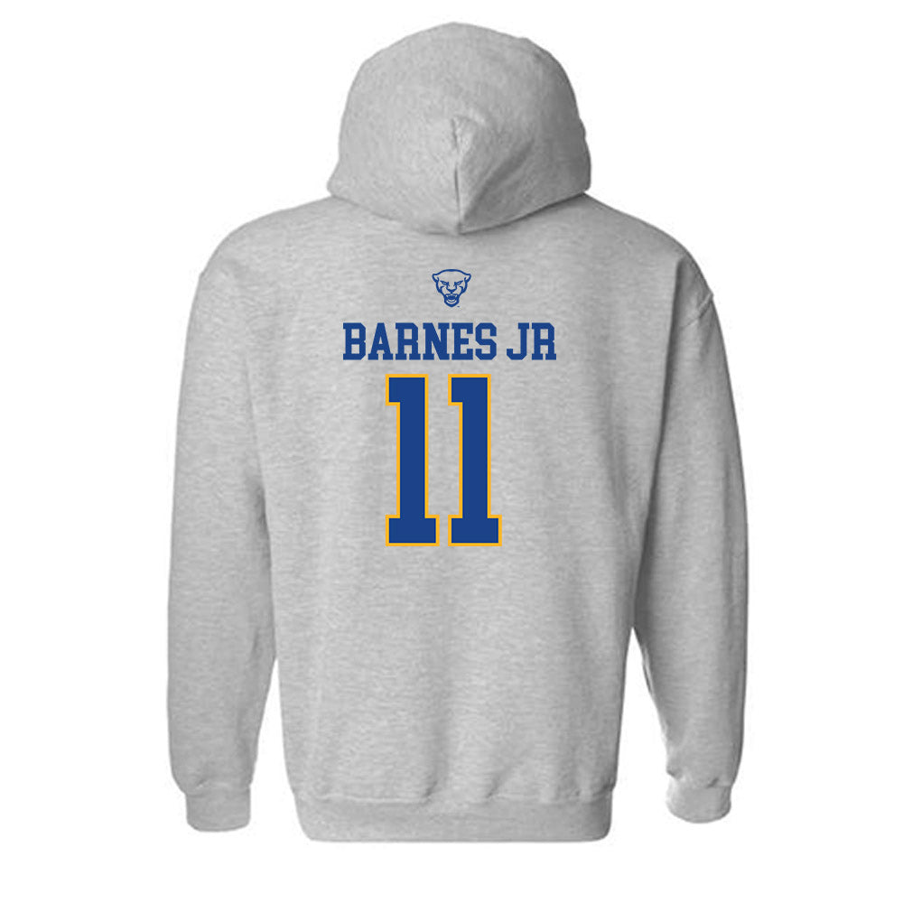 Pittsburgh - NCAA Men's Basketball : Marlon Barnes Jr - Hooded Sweatshirt Classic Shersey