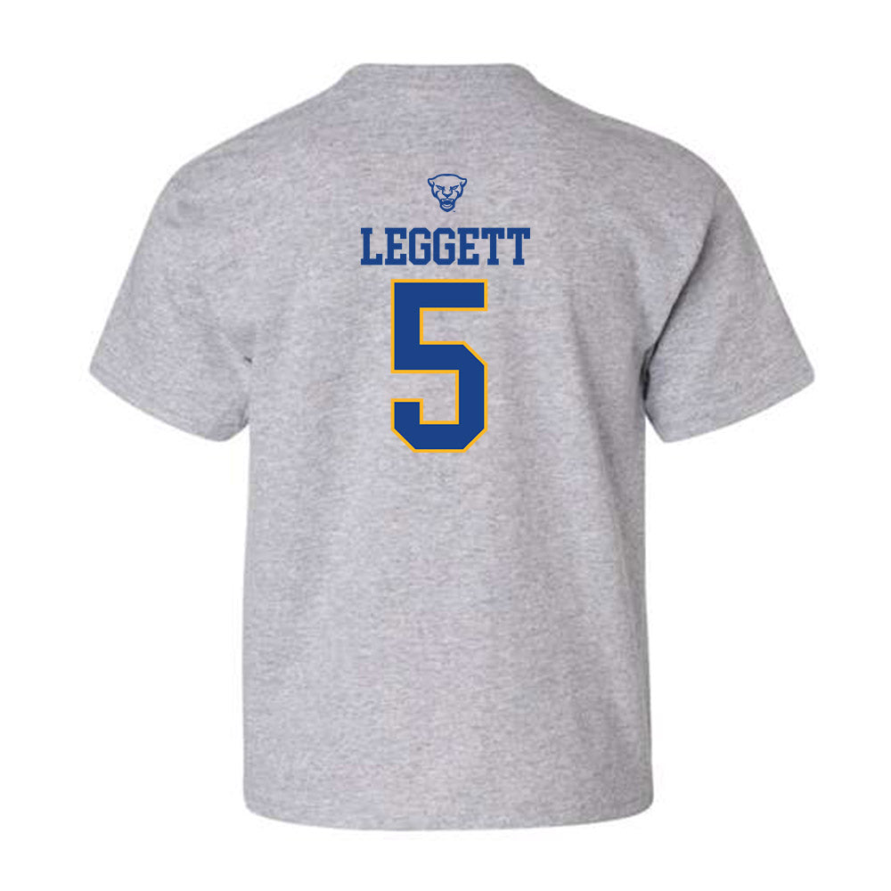 Pittsburgh - NCAA Men's Basketball : Ishmael Leggett - Youth T-Shirt Classic Shersey