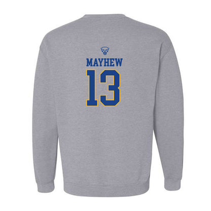 Pittsburgh - NCAA Men's Basketball : Benjamin Mayhew - Crewneck Sweatshirt Classic Shersey