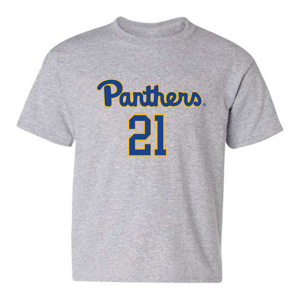 Pittsburgh - NCAA Men's Basketball : Vason Stevenson - Youth T-Shirt Classic Shersey