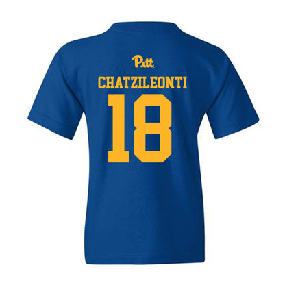 Pittsburgh - NCAA Women's Basketball : Ionanna Chatzileonti - Youth T-Shirt Sports Shersey