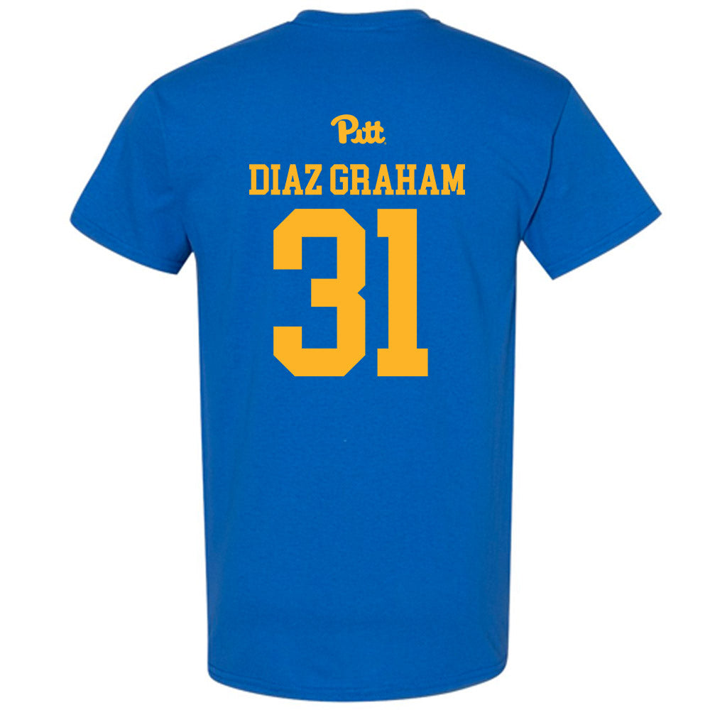 Pittsburgh - NCAA Men's Basketball : Jorge Diaz Graham - T-Shirt Sports Shersey